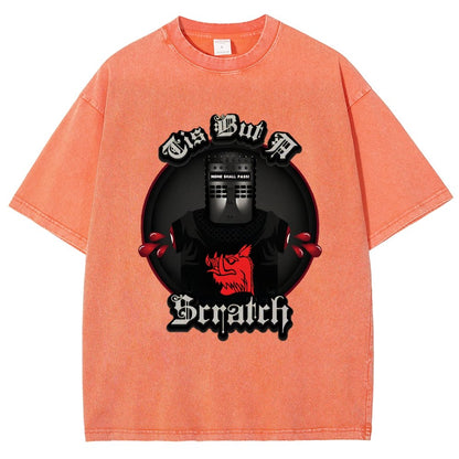 Tis But A Scratch Vintage Distressed T-shirt