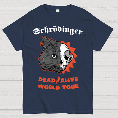 Schrodinger -Dead   Alive World Tour Geek T-Shirt