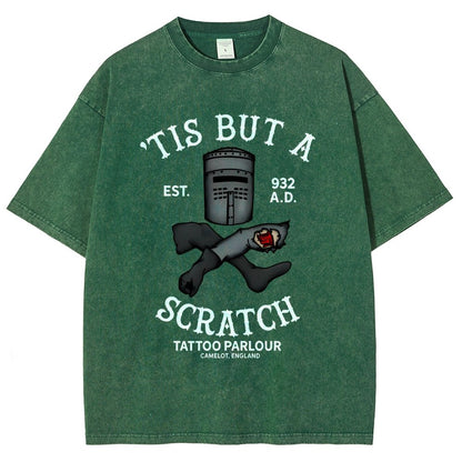 TIS BUT A SCRATCH Vintage Distressed T-shirt
