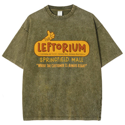 The Leftorium Store Vintage Distressed T-shirt