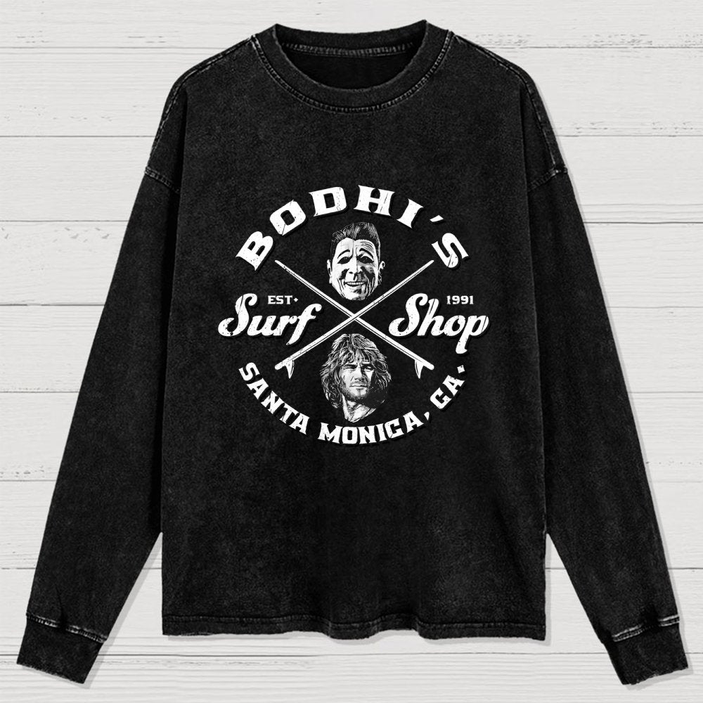 Bodhi's Surf Shop Washed Long Sleeve Tee