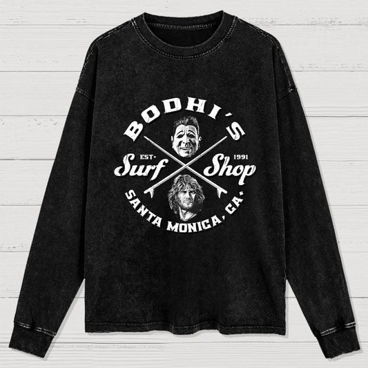 Bodhi's Surf Shop Washed Long Sleeve Tee