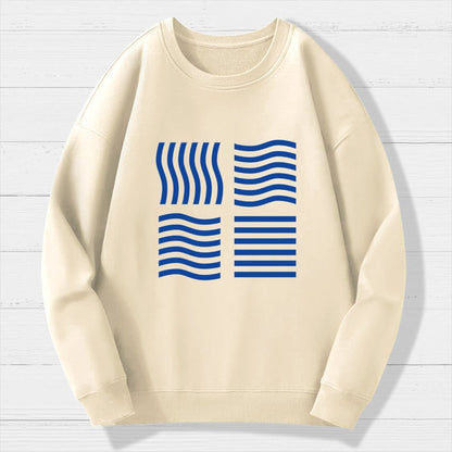 Elemental Stones Geek Cotton Sweatshirt