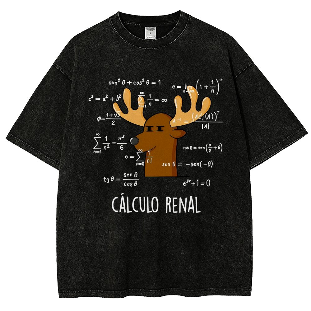 Calculo Renal Vintage Distressed T-shirt