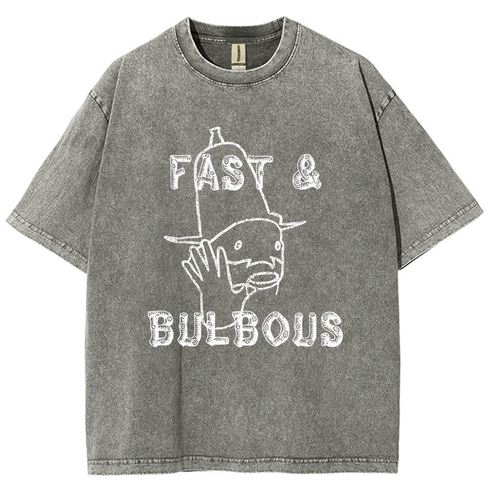Fast & Bulbous Vintage Distressed T-shirt