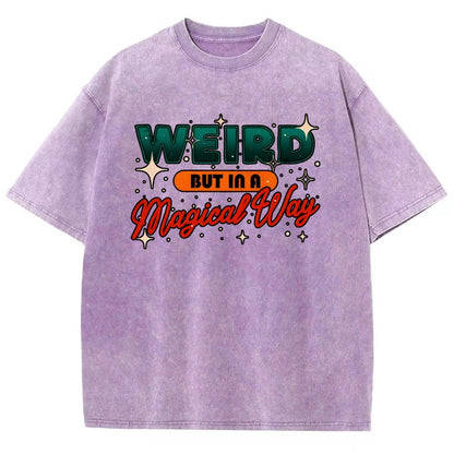 Weird But In A Magical Way Vintage Distressed T-shirt