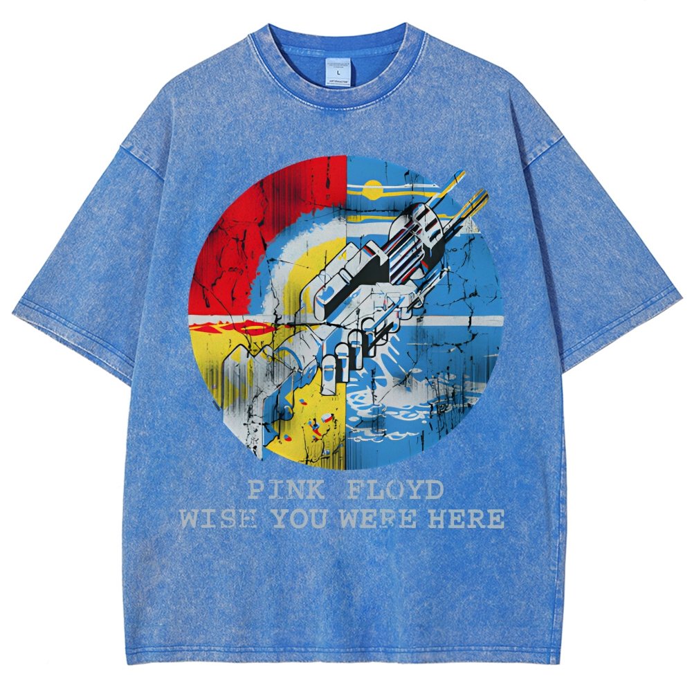 Welcome to the Machine A User Manual for Reality Vintage Distressed T-shirt