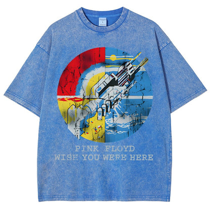 Welcome to the Machine A User Manual for Reality Vintage Distressed T-shirt