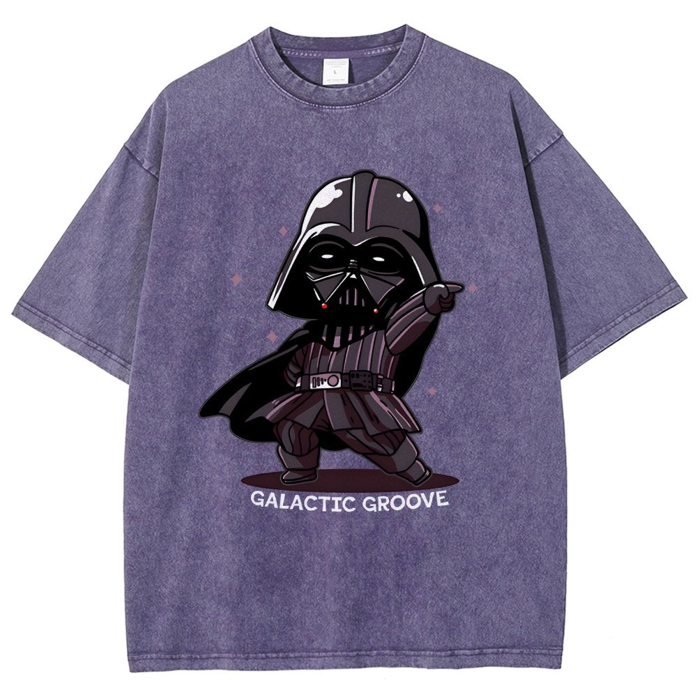 Galactic Groove Vintage Distressed T-shirt