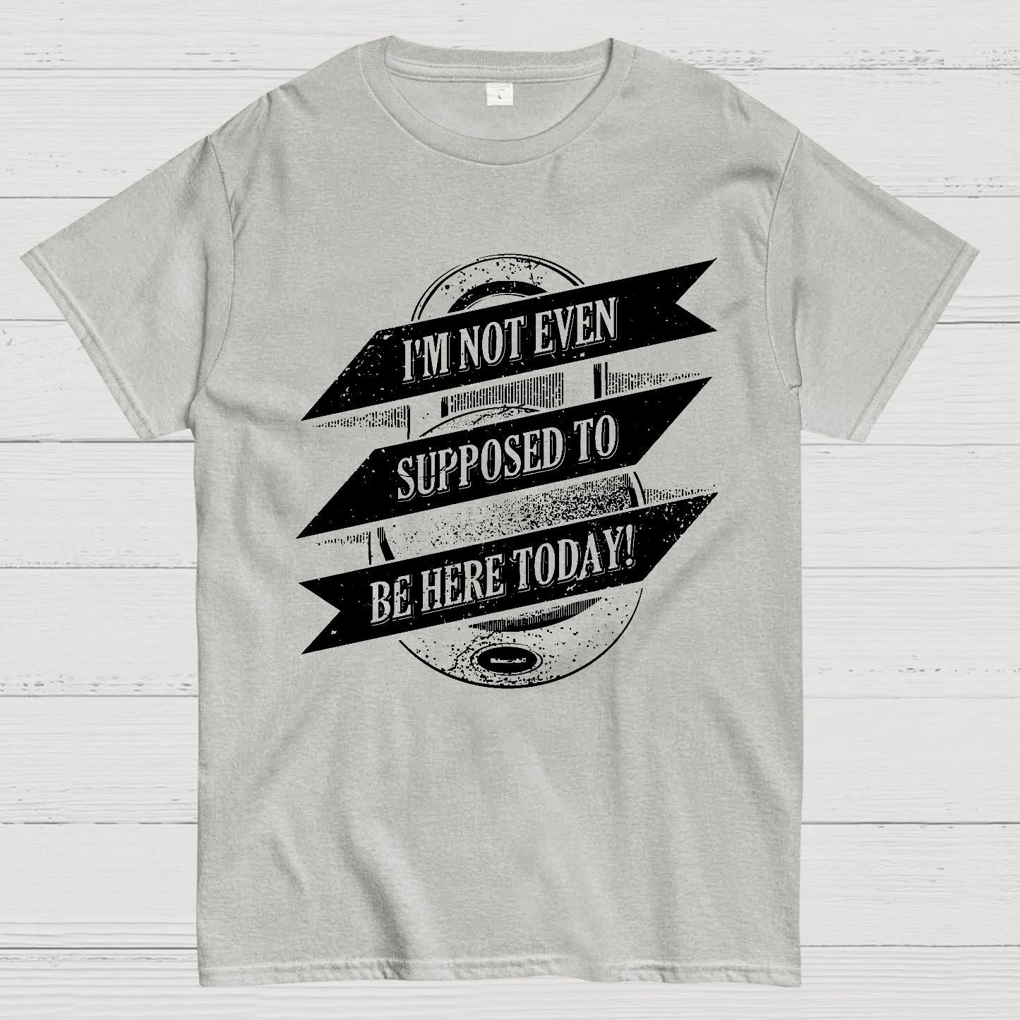 Not Supposed To Be Here Nerdy T-Shirt