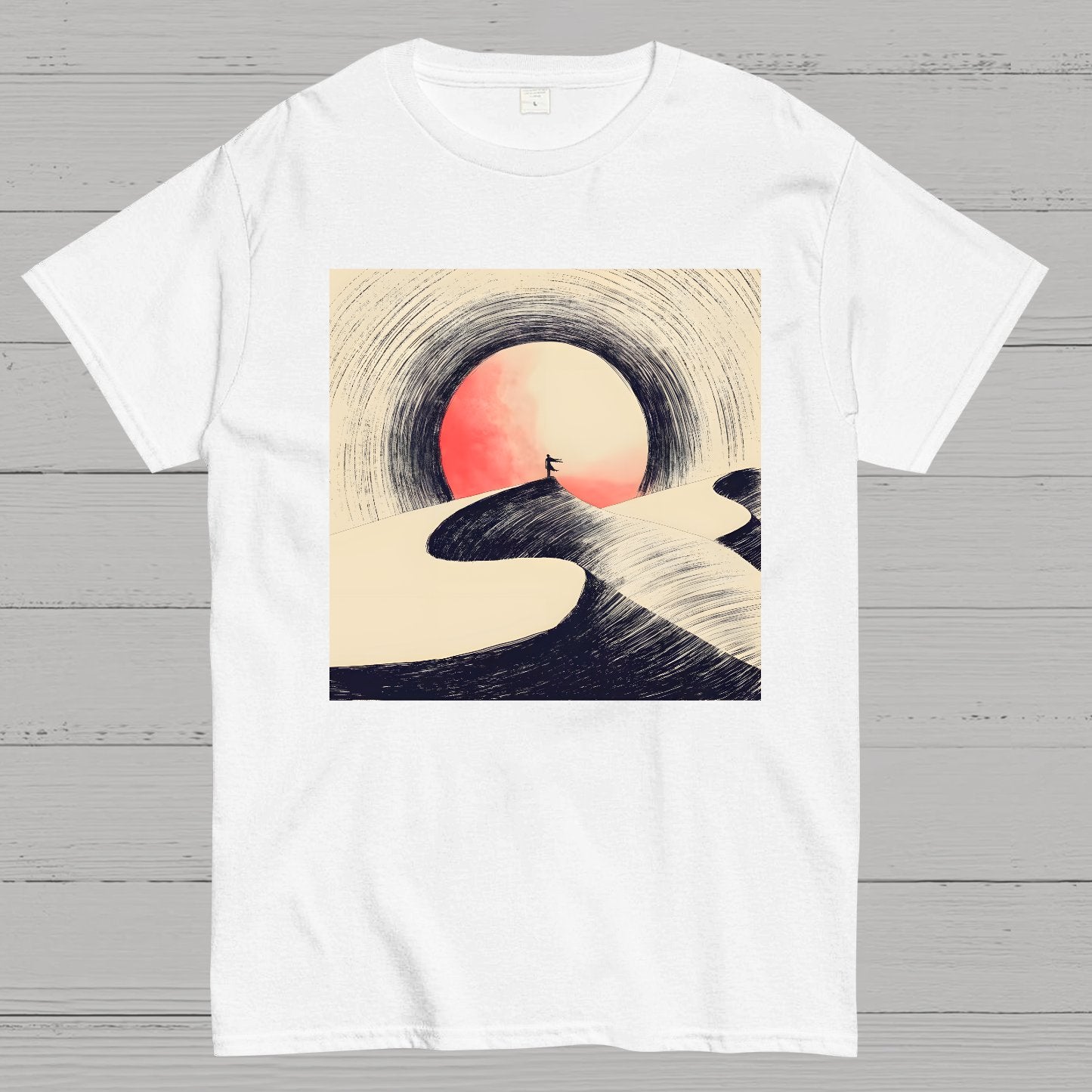 Cosmic Lonely Shadow Geek T-Shirt