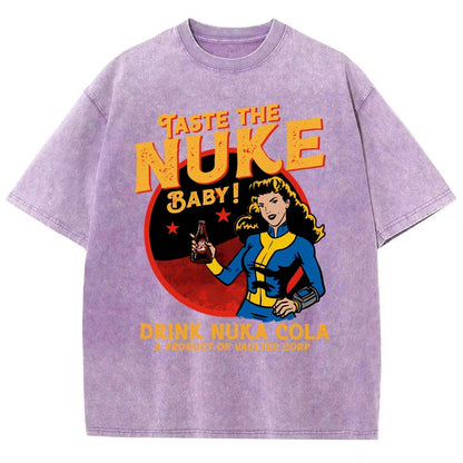 Taste the nuke Vintage Distressed T-shirt