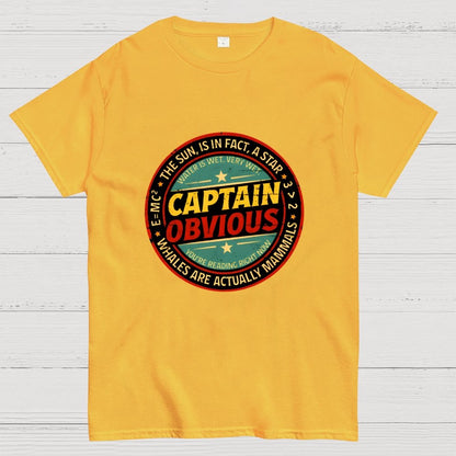 Captain Obvious Geek T-Shirt