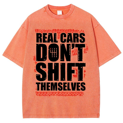 Manual Transmission Gearhead Vintage Distressed T-shirt