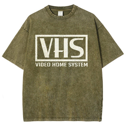Video Home System Vintage Distressed T-shirt