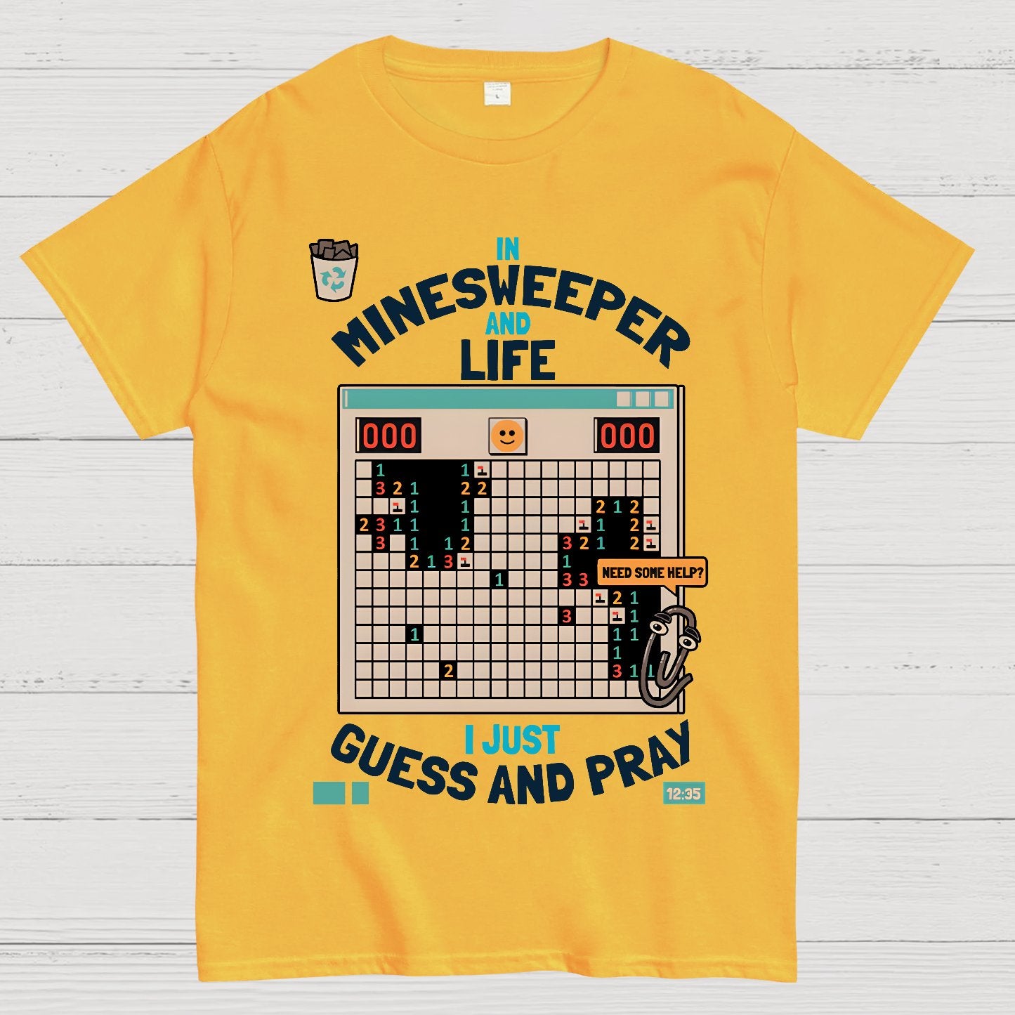 The Minesweeper Philosophy Geek T-Shirt
