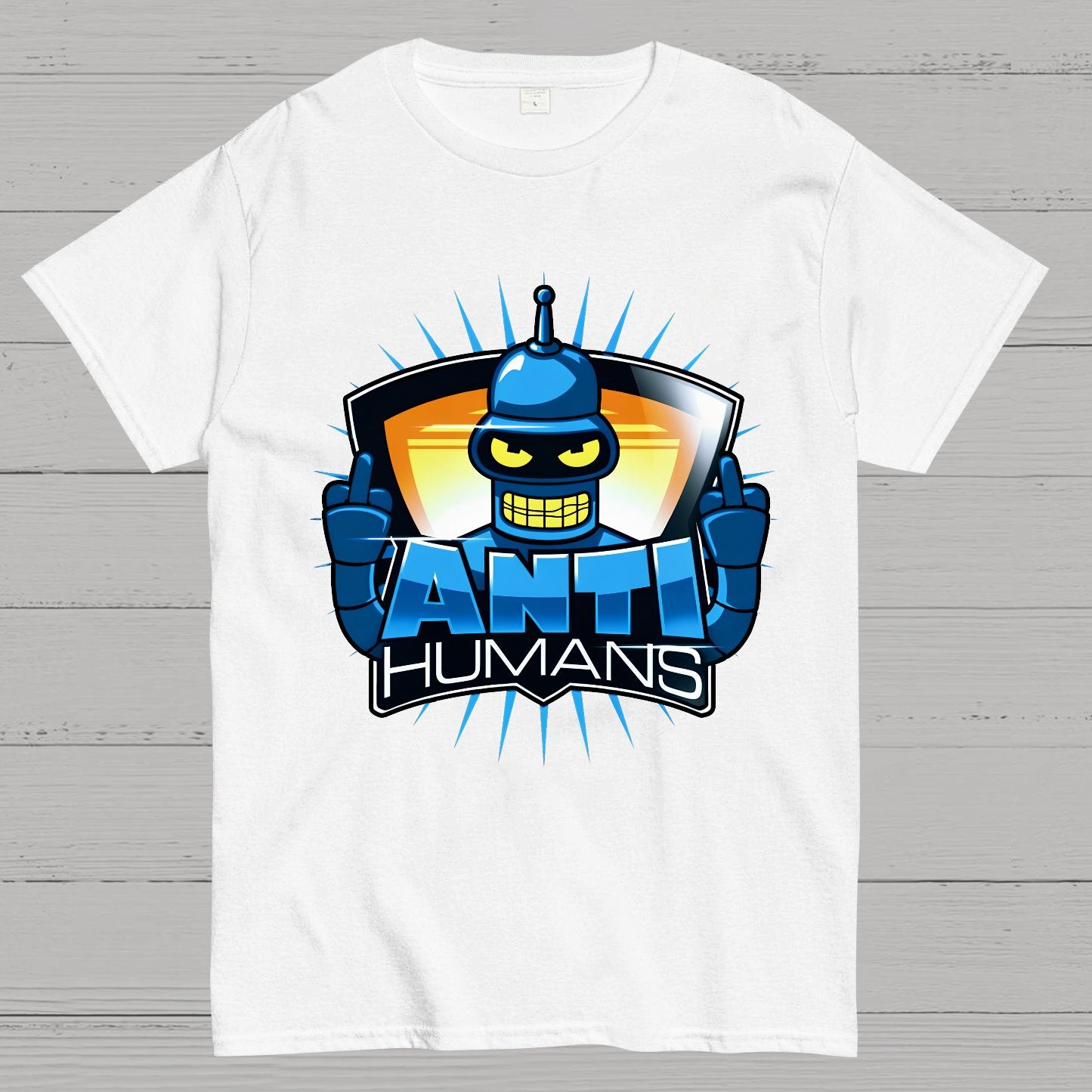 Anti Humans Geek T-Shirt