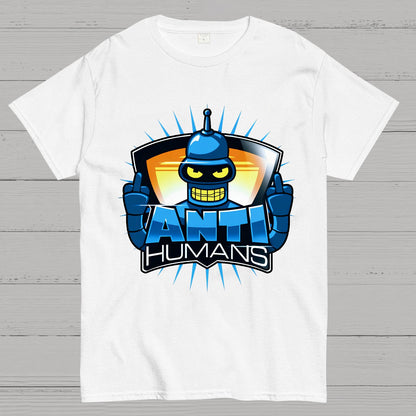 Anti Humans Geek T-Shirt
