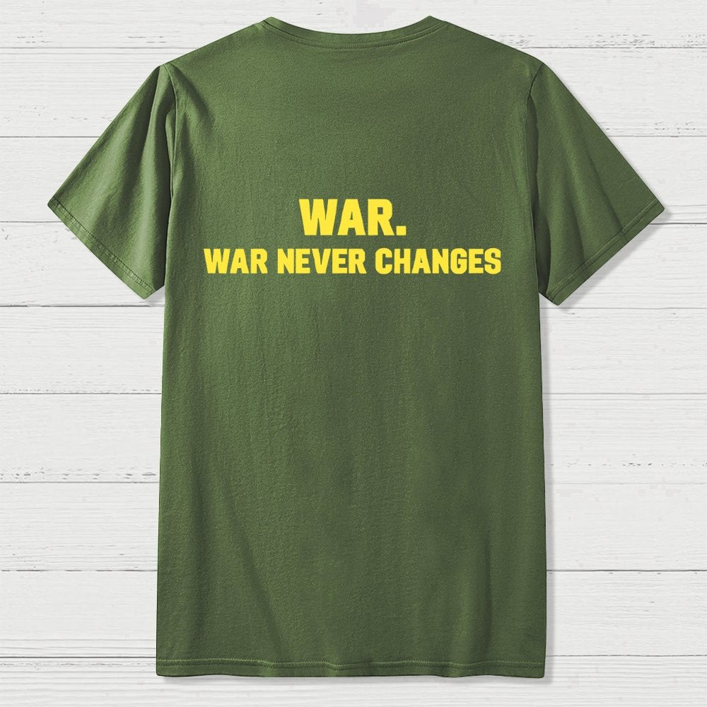 Eternal War Front And Back Printing Geek T-Shirt