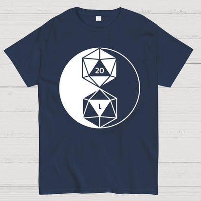 Dice Yin Yang Geek T-Shirt