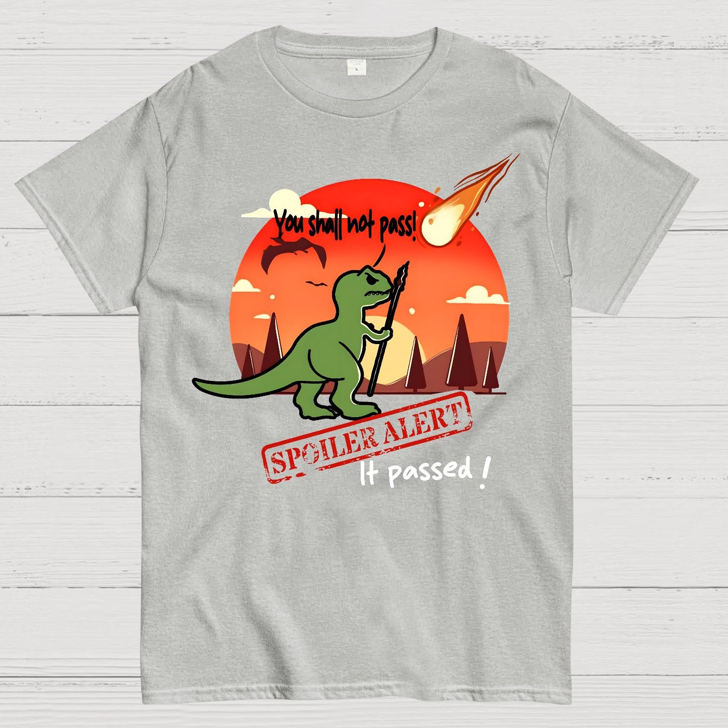 Spoiler alert You shall not proceed! Geek T-Shirt