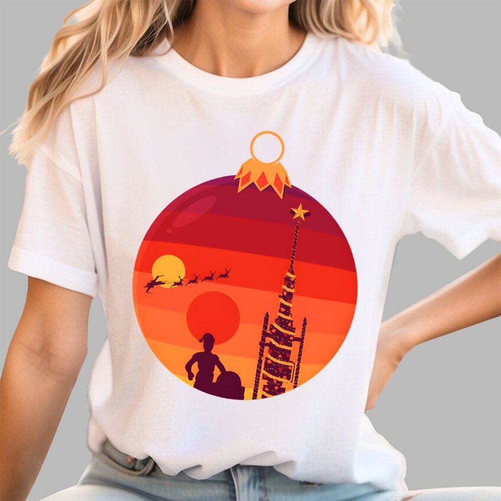 Christmas, Distant Realm Geek T-Shirt