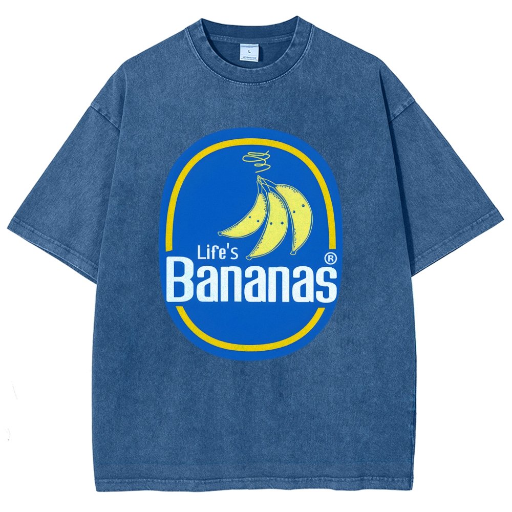 Life's Bananas Vintage Distressed T-shirt