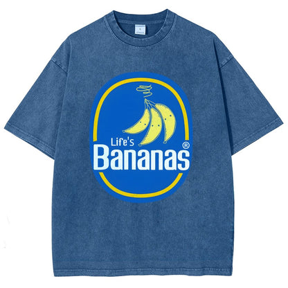 Life's Bananas Vintage Distressed T-shirt