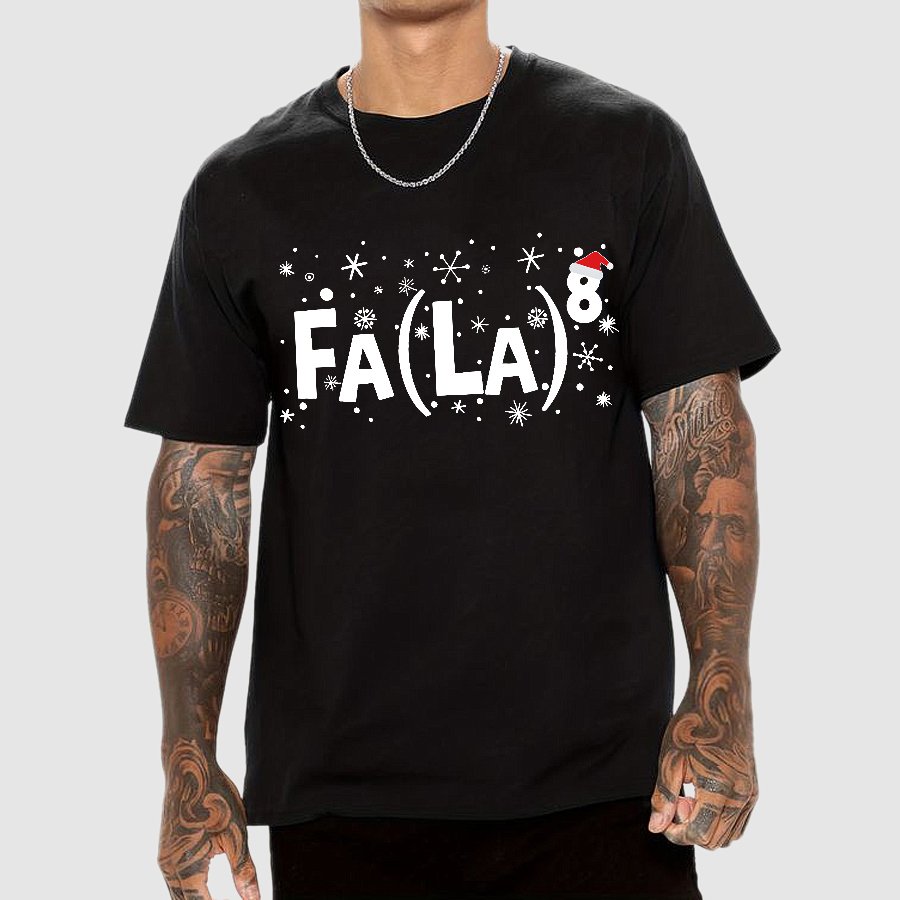 Math Christmas FaLaGeek T-Shirt