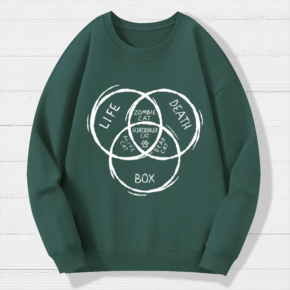 Type Of Cats Geek Cotton Sweatshirt