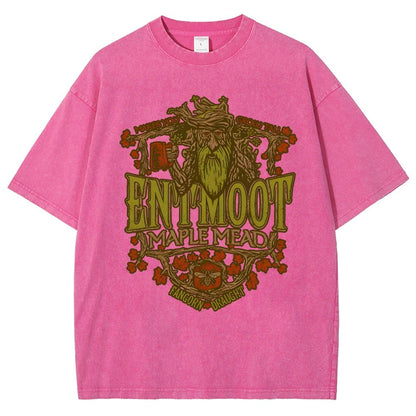 Enchanted Maple Mead Vintage Distressed T-shirt