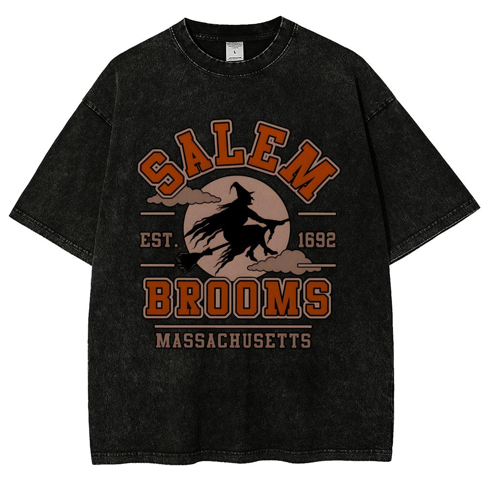 SALEM BROOMS Vintage Distressed T-shirt