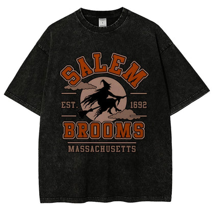SALEM BROOMS Vintage Distressed T-shirt