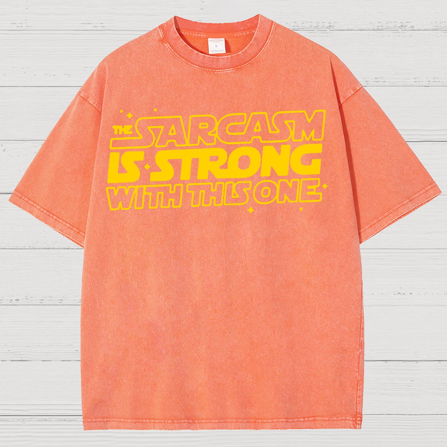 Strong Sarcasm Vintage Distressed T-shirt