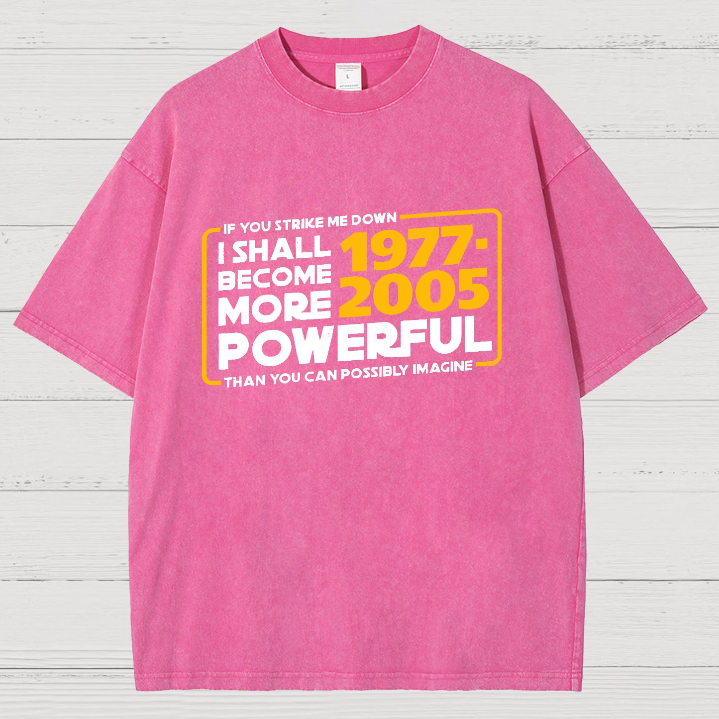 I Shall Become More Powerful Vintage Distressed T-shirt