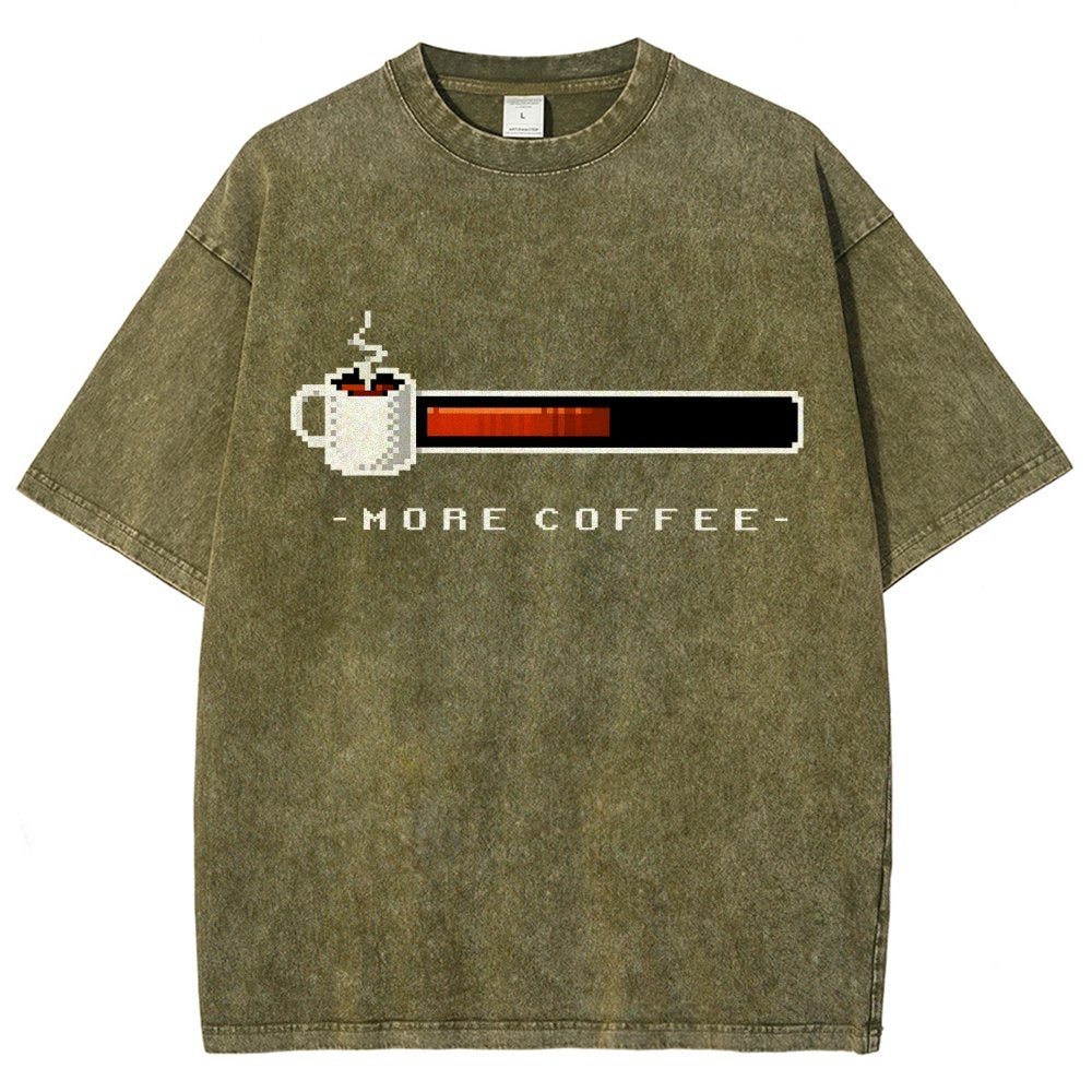 Coffee Bar Vintage Distressed T-shirt
