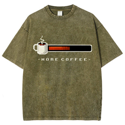 Coffee Bar Vintage Distressed T-shirt