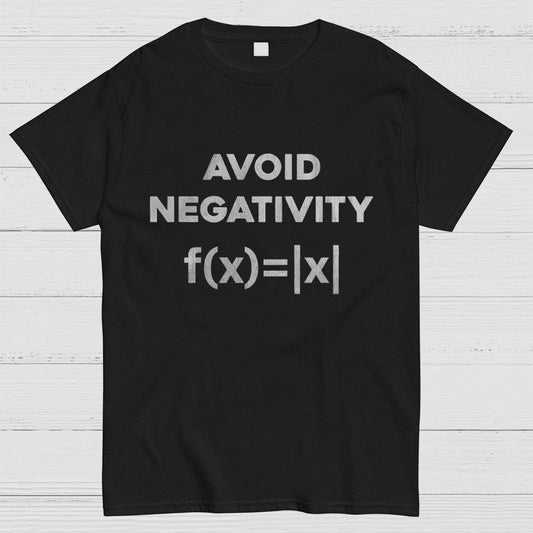 Avoid Negativity Geeky T-Shirt