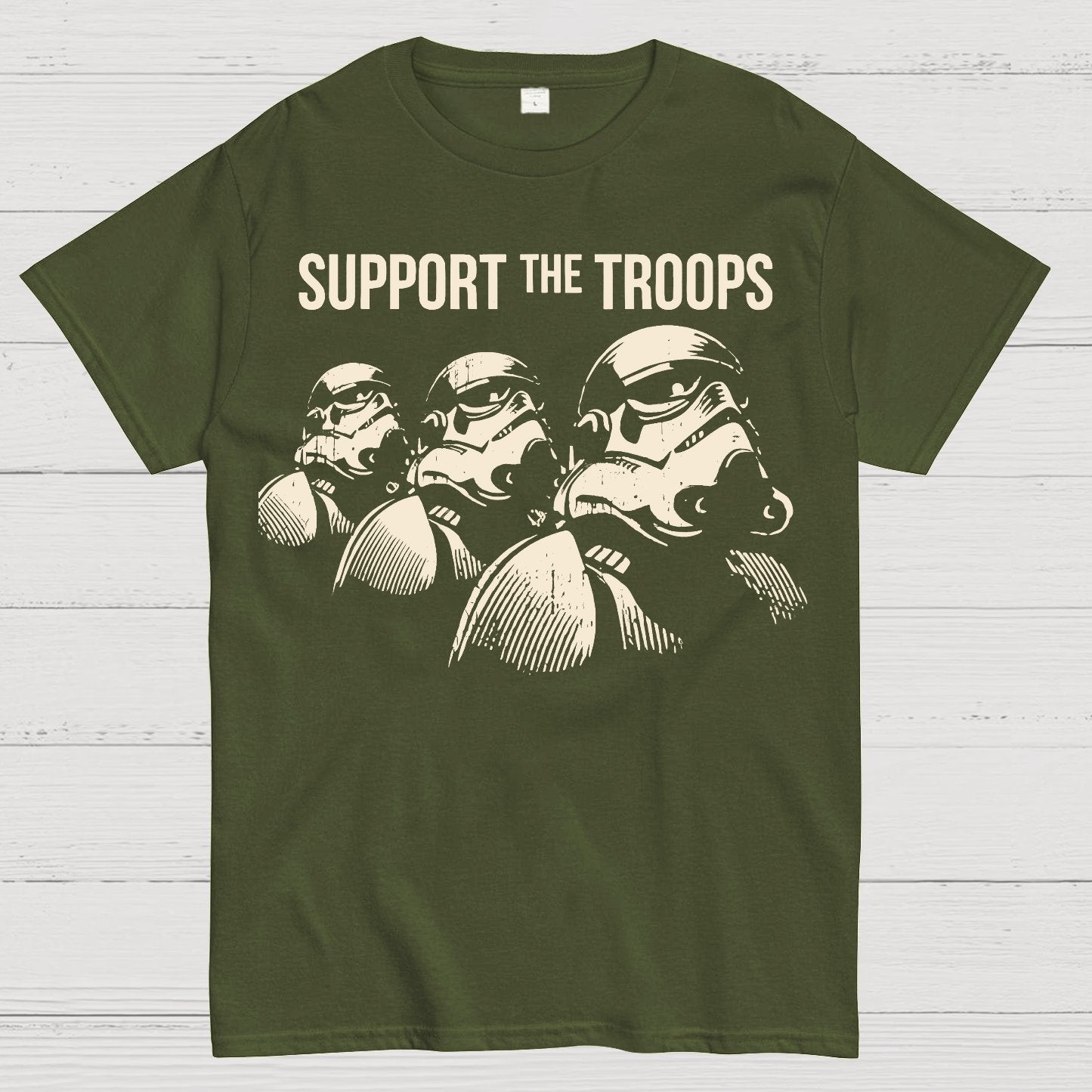 Support The Troops Geek T-Shirt
