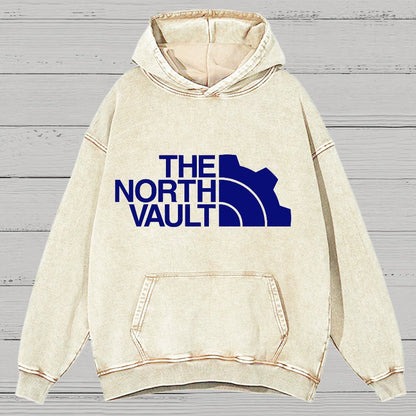 The North Vault  Vintage Distressed Hoodie