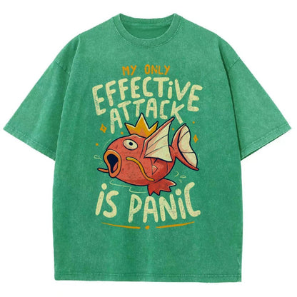 Panic Attack Vintage Distressed T-shirt