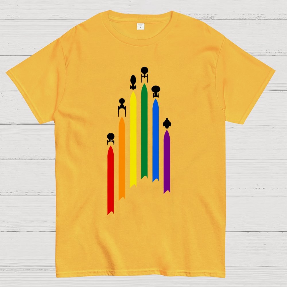 Light-speed spaceship Geek T-Shirt