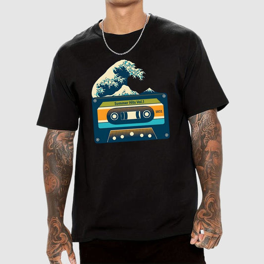 Summer Hits Of Kanagawa Cassette Geek T-Shirt