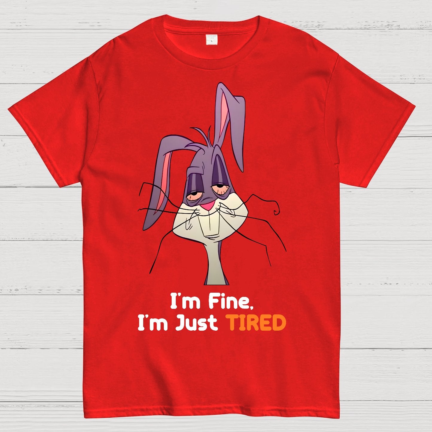 I'm Fine, I'm Just Tired Geek T-Shirt