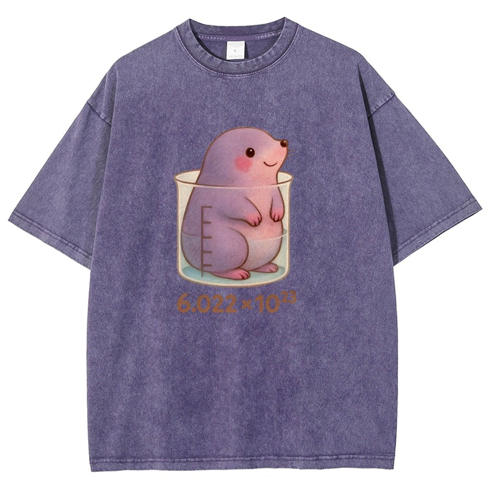 One Mole Per Litre Vintage Distressed T-shirt