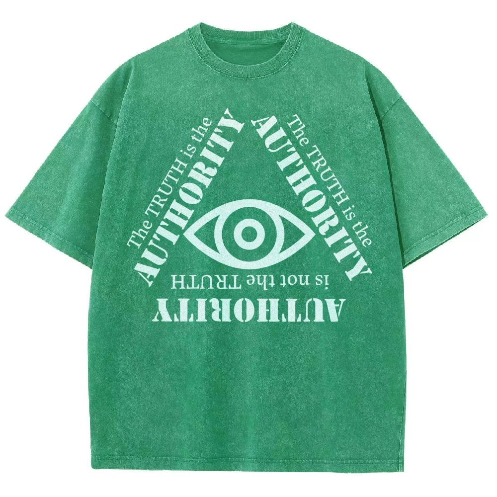 Truth Is The Authority Vintage Distressed T-shirt