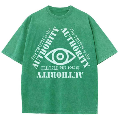 Truth Is The Authority Vintage Distressed T-shirt