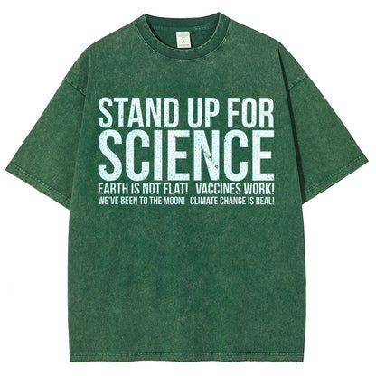 Stand Up For Science Vintage Distressed T-shirt