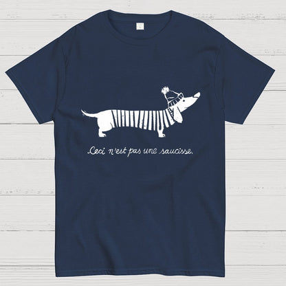 Ceci n'est pas une saucisse Geek T-Shirt