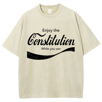 Constitution Cola Vintage Distressed T-shirt